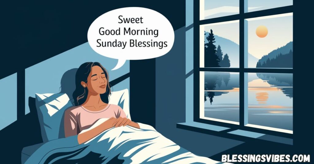 Sweet Good Morning Sunday Blessings Images And Quotes for a Week