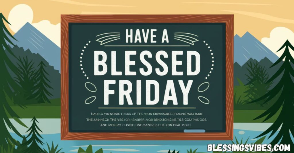 Have A Blessed Friday Inspirational Quotes to Power Up Your Thoughts