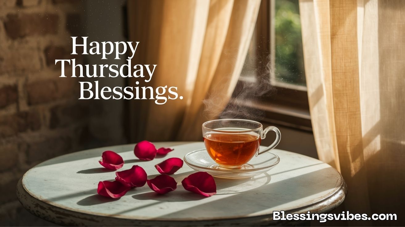 Happy Thursday Blessings