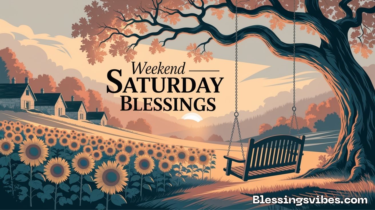 Weekend Saturday Blessings