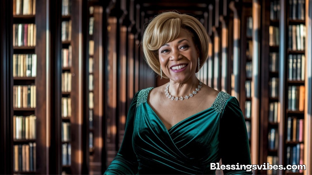 Classy Happy Birthday African American Woman