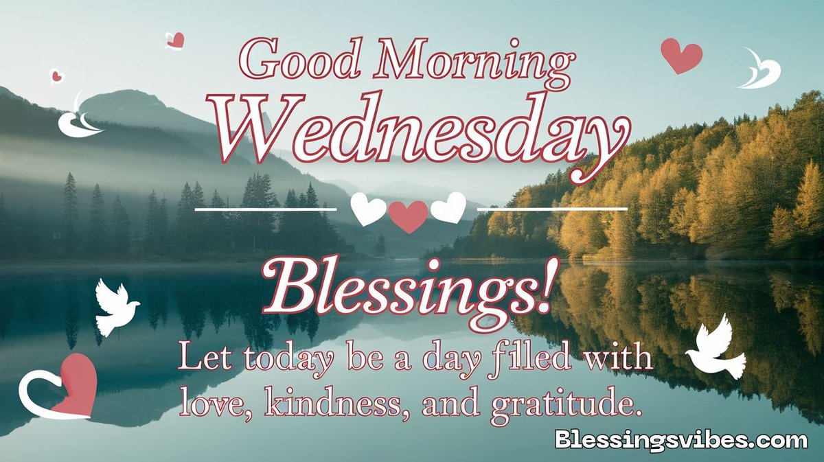 Positive Good Morning Wednesday Blessings Or Quotes