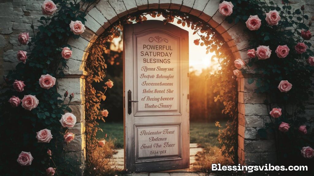 Powerful Saturday Blessings Quotes