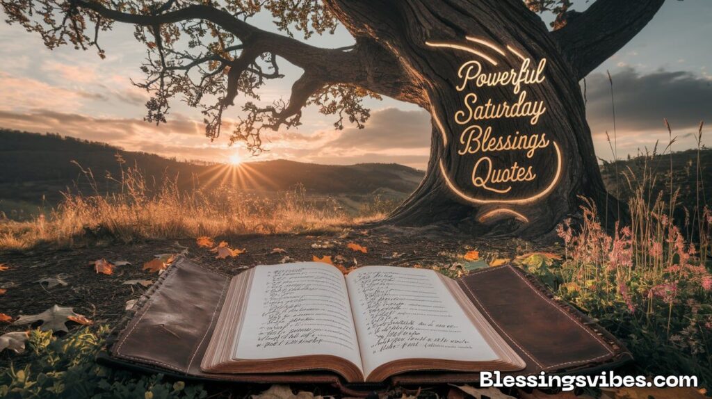 Powerful Saturday Blessings Quotes