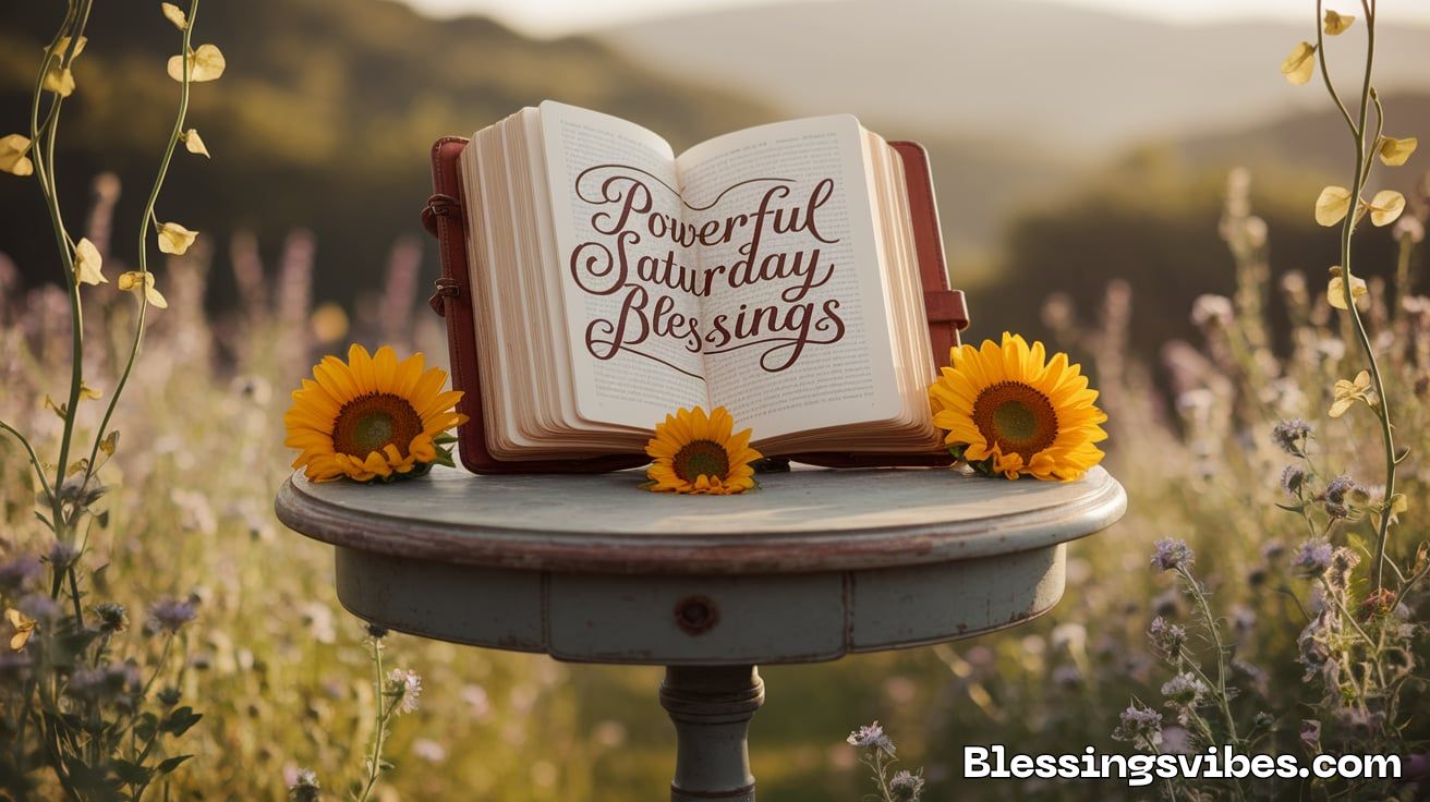 Powerful Saturday Blessings Quotes