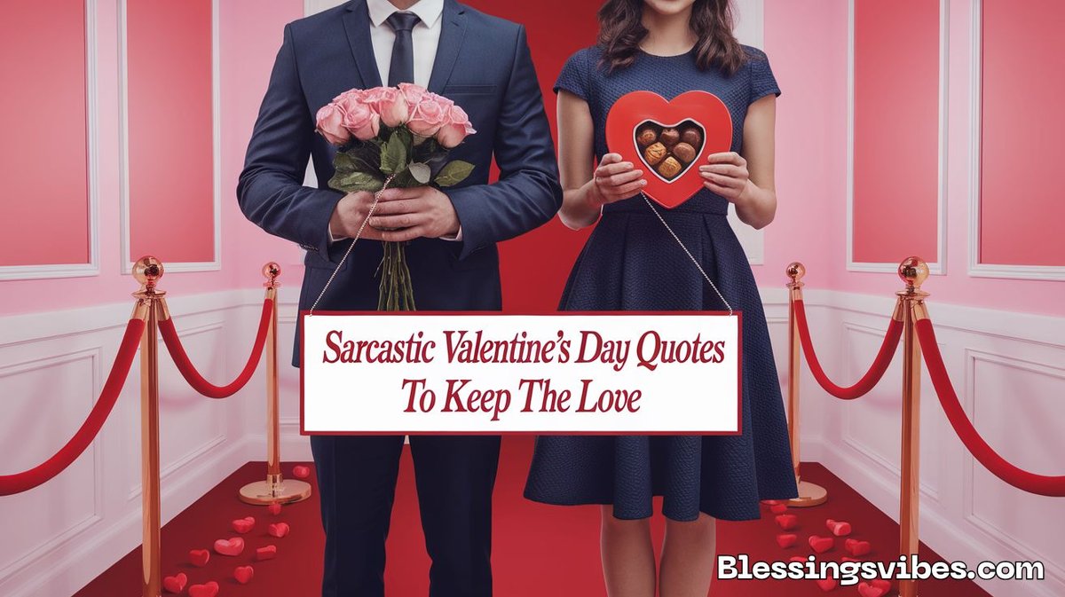 Sarcastic Valentine’s Day Quotes To Keep The Love