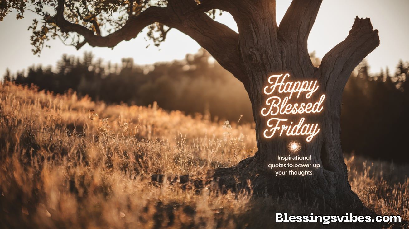 Happy Blessed Friday Inspirational Quotes