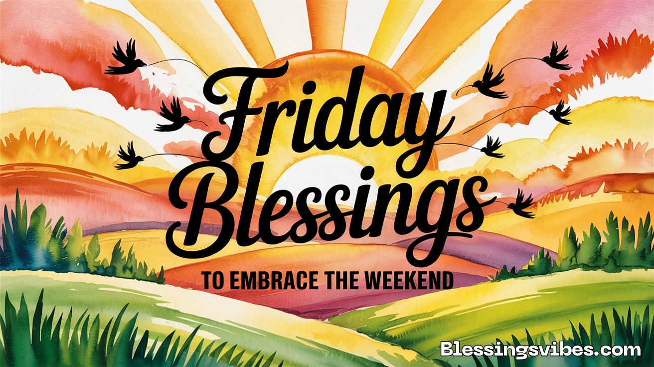 Spiritual Positive Friday Blessings