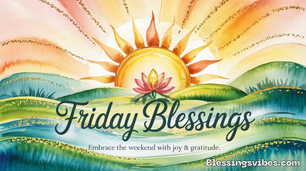 Spiritual Positive Friday Blessings