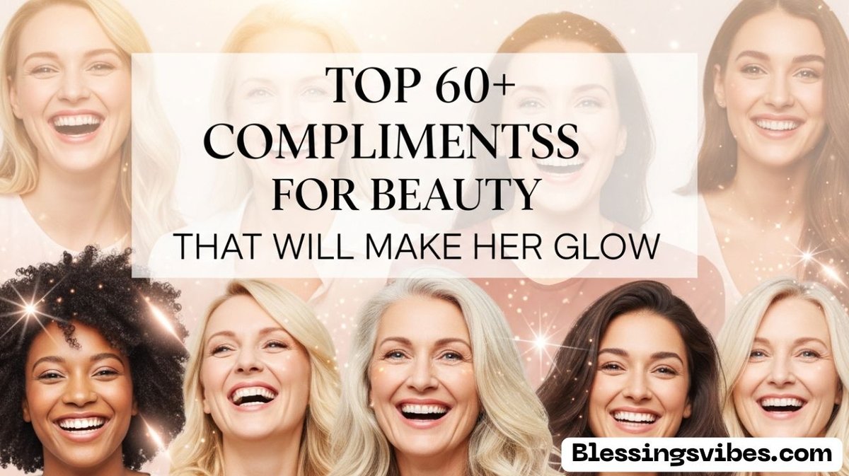 Compliments for Beauty That Will Make Her Glow