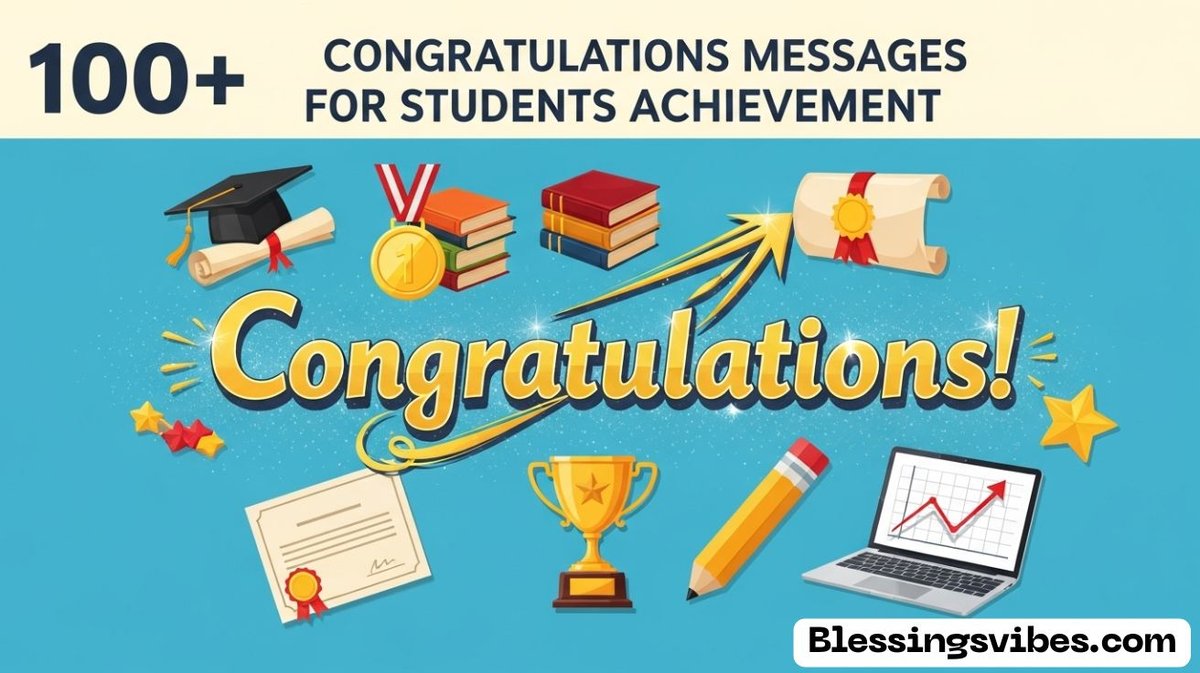 Congratulations Messages for Students Achievement
