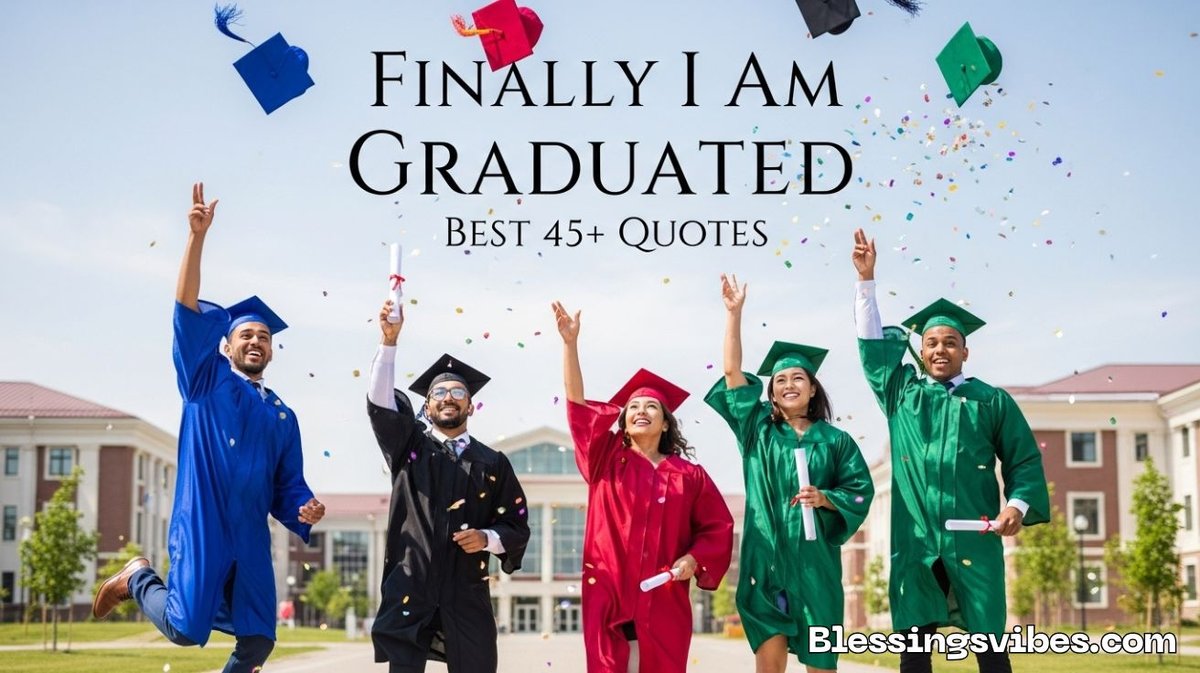 Finally I Am Graduated Quotes