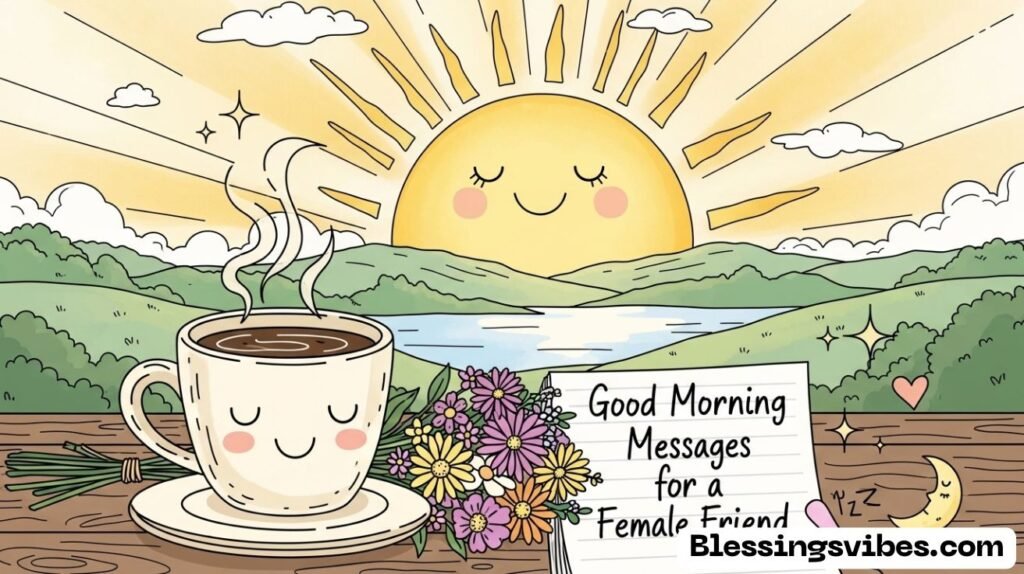Good Morning Messages for a Female Friend