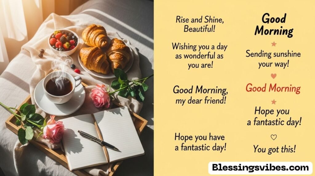 Good Morning Messages for a Female Friend