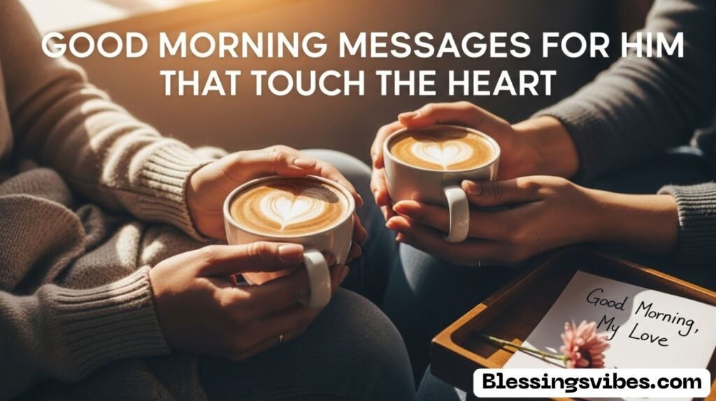 Good Morning Messages for Him That Touch the Heart