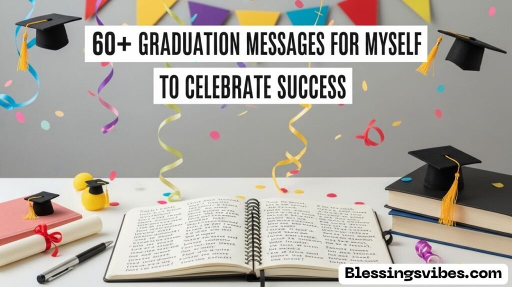 Graduation Messages for Myself to Celebrate Success