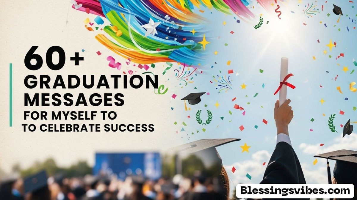 Graduation Messages for Myself to Celebrate Success