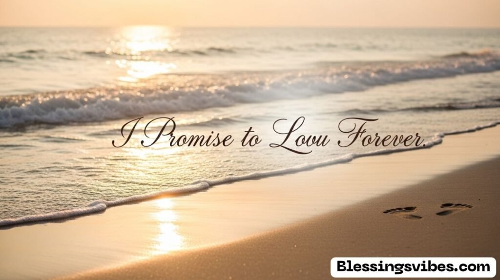 I Promise to Love You Forever Quotes