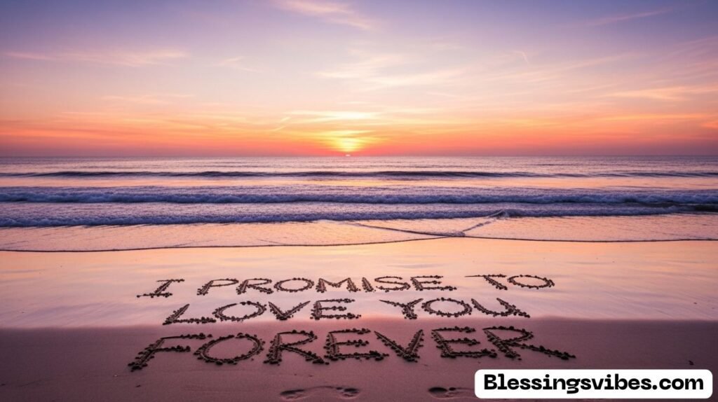 I Promise to Love You Forever Quotes