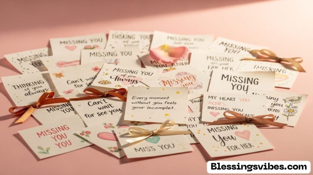 Missing You Messages for Her [Sweet and Heartfelt]