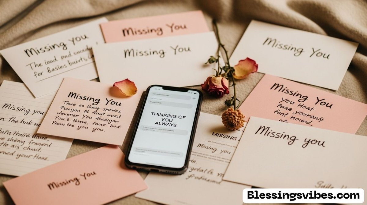 Missing You Messages for Her [Sweet and Heartfelt]