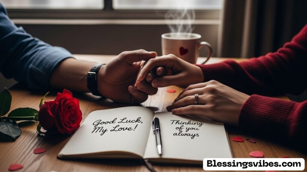 Romantic Good Luck Exam Wishes for Lover